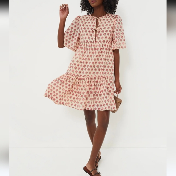 EMERSON FRY India Collection Alma Organic Isla Dress size M/L - Picture 9 of 13